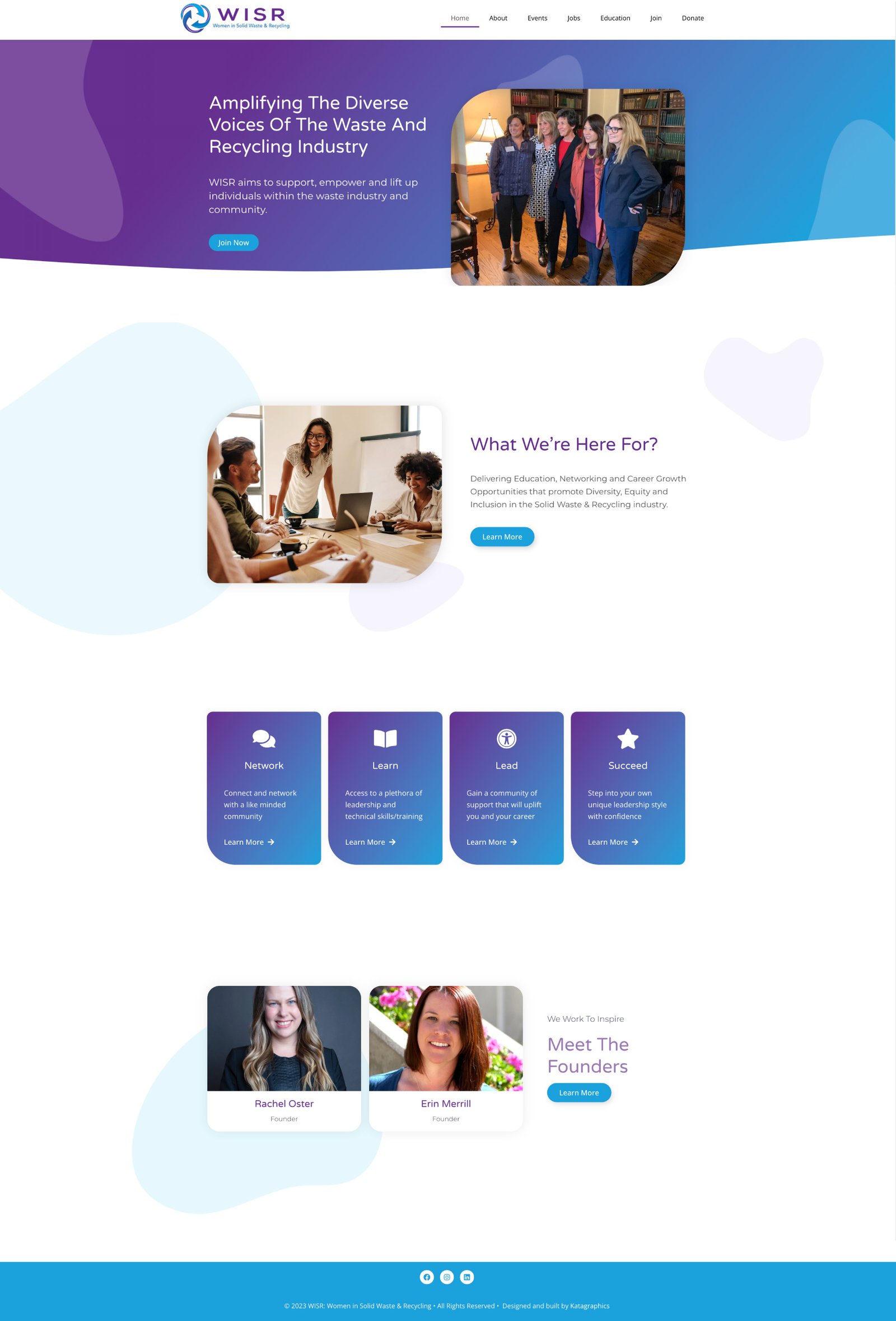 WISR web homepage
